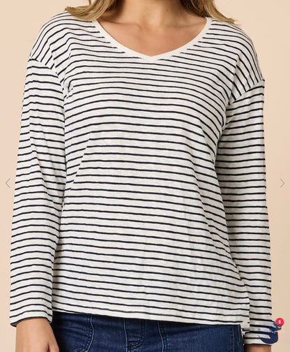 City stripe tee