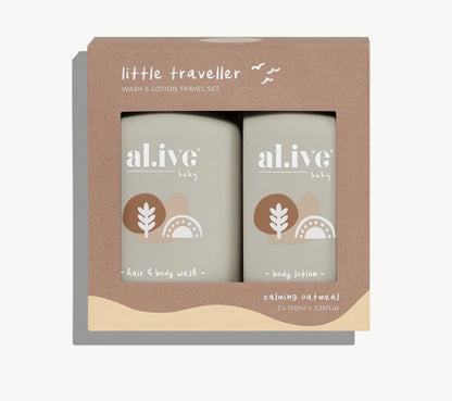 Little Traveller baby wash and lotion set