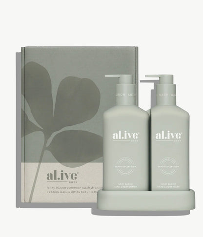 Compact Bathroom Duo Wash and lotion