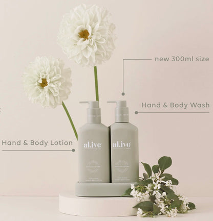 Compact Bathroom Duo Wash and lotion