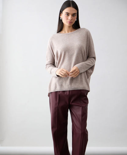 Boyfriend Crew cashmere jumper
