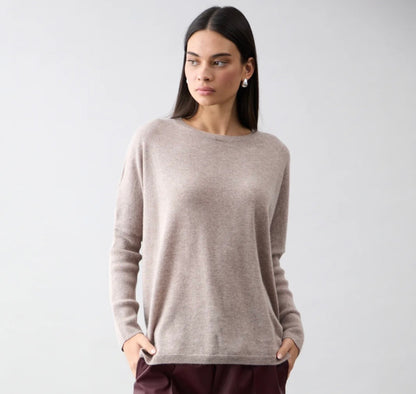 Boyfriend Crew cashmere jumper