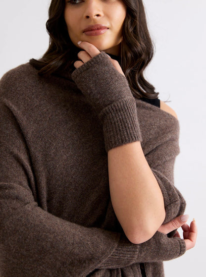 Cashmere wrist warmers