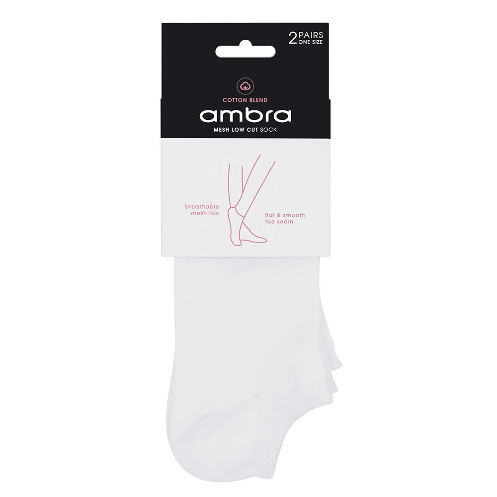 Ambra Organic Cotton Mesh Top 2 Pack